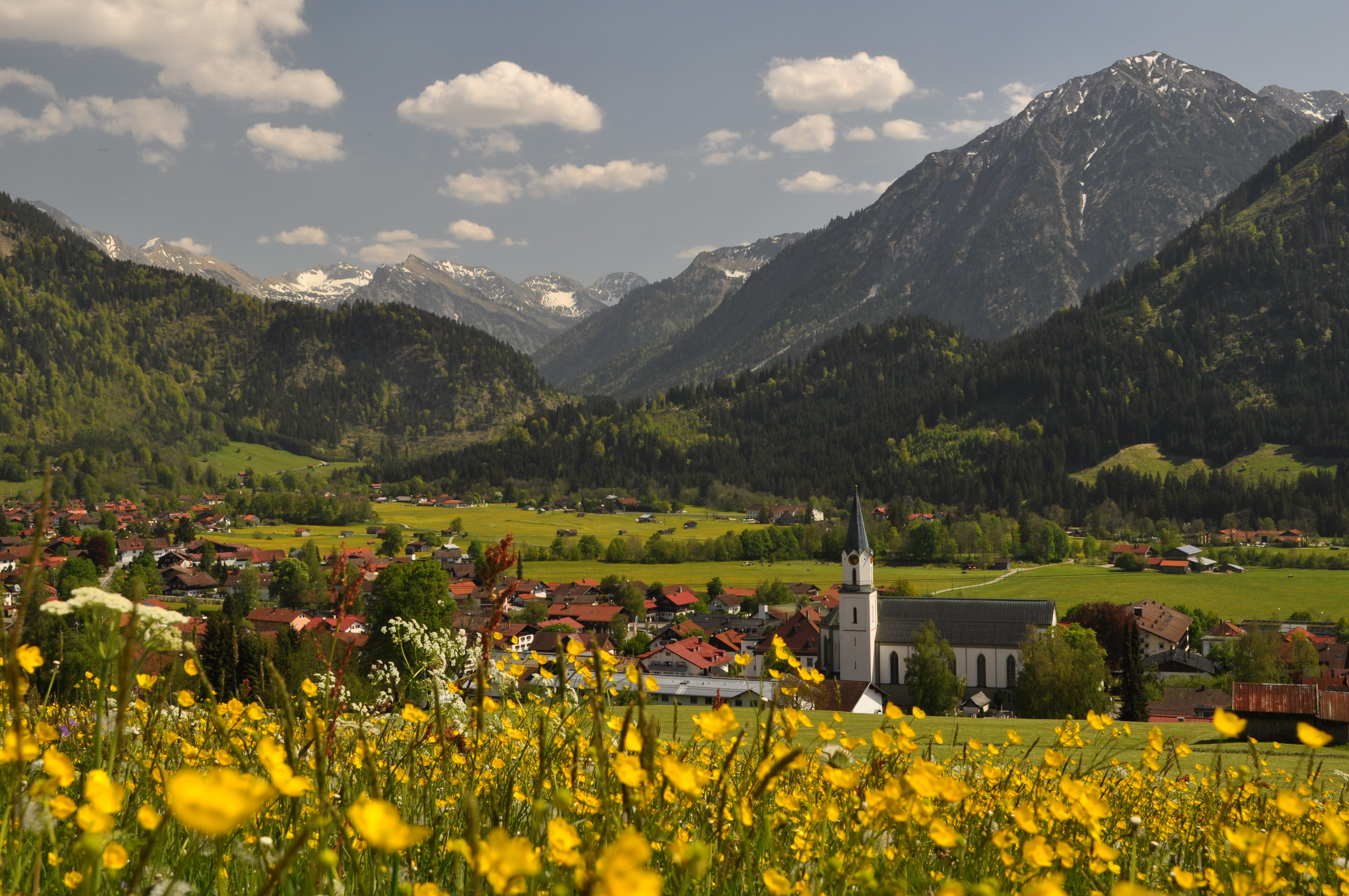 Wandern, Bergsteigen und Biken im Ostrachtal